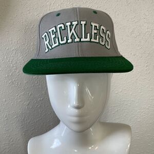Reckless Adjustable Snap Back Cap EUC